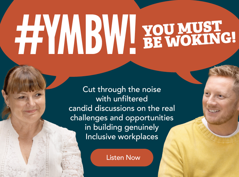 image of you must be woking podcast with link